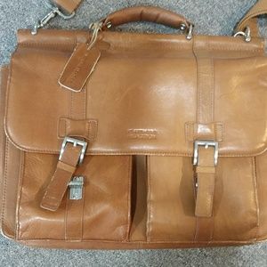 Kenneth Cole Leather brief case
